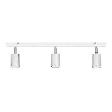 LED Светодиодный точечный светильник TUNE 3xGU10/4,8W/230V матовый хром/белый