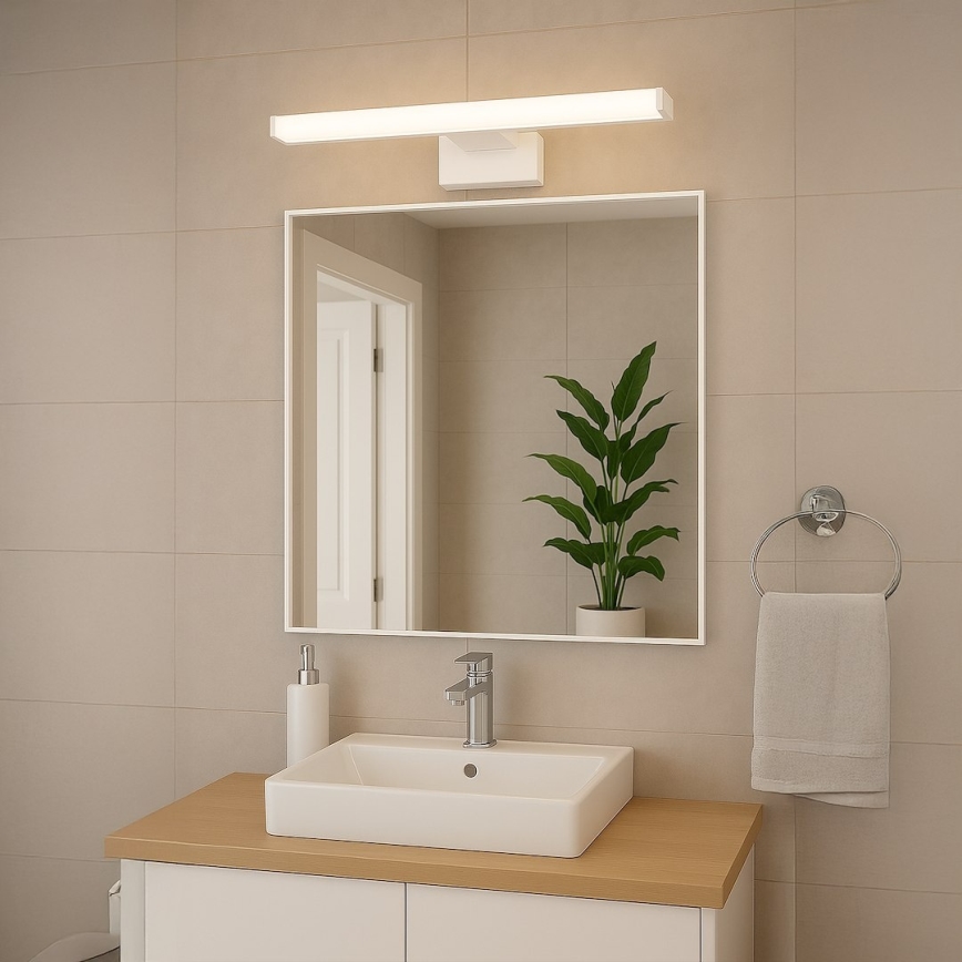 LED світильник для дзеркала MIRORE, 10 Вт, 230 В, 60 см, IP44, білий