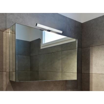 LED-світильник для дзеркала у ванній LED/8Вт/230В 30 см IP44 чорний
