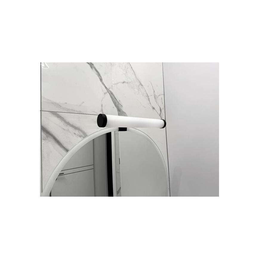 LED-світильник для дзеркала у ванній LED/8Вт/230В 30 см IP44 чорний
