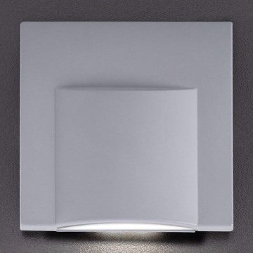LED Світильник для підсвітки сходів ERINUS LED/0,8W/12V 3000K сірий