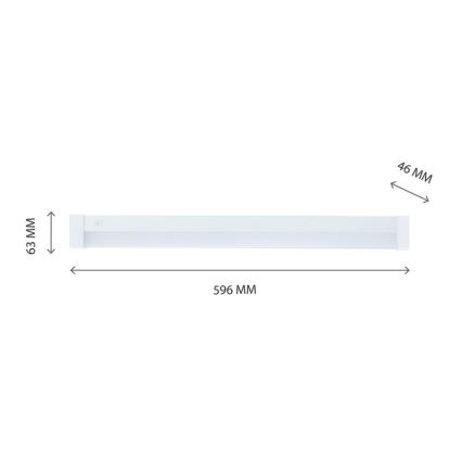 LED Світильник для підсвітки стільниці AQUATICA LED/15W/230V 6000K IP44