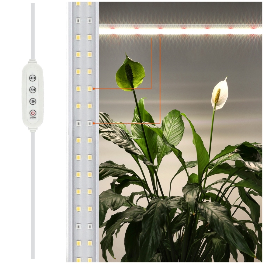 LED Світильник для підсвітки стільниці для вирощування рослин GROWLY LED/15W/230W