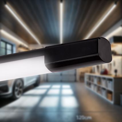 LED Світильник для підсвітки стільниці LED/36W/230V 4000K 120 см чорний