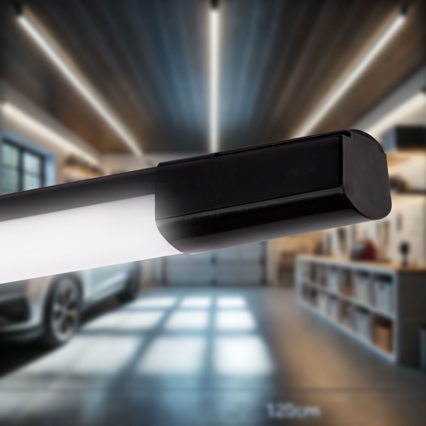 LED Світильник для підсвітки стільниці LED/36W/230V 4000K 120 см чорний