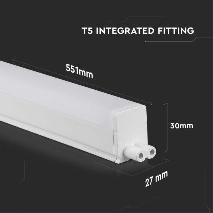 LED Світильник для підсвітки стільниці SAMSUNG CHIP LED/7W/230V 3000K 55 см