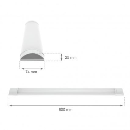LED світильник для підсвітки стільниці VIGA LED/14W/230V 6000K білий