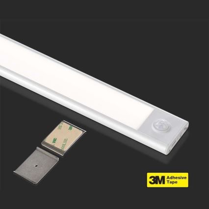 LED світильник для підсвітки стільниці з датчиком LED/2,5W/5V 3000 mAh 3000K