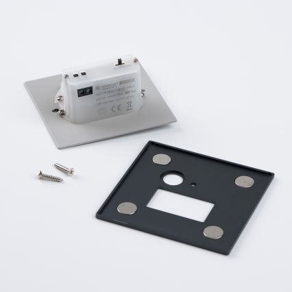 LED сходовий світильник з датчиком руху та датчиком сутінок LED/1,5W/230V 3000/4000/6500K антрацит