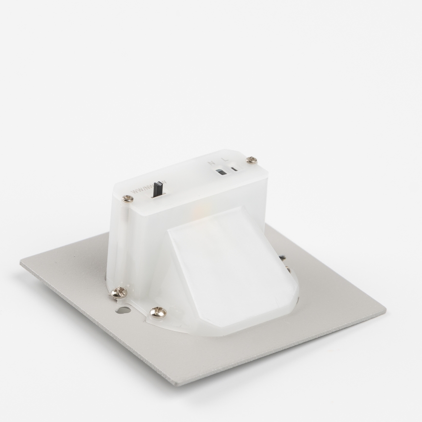 LED сходовий світильник з датчиком руху та датчиком сутінків LED/1,5W/230V 3000/4000/6000K білий