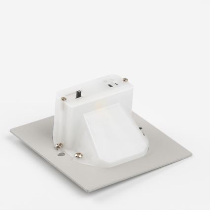 LED світильник для сходів із датчиком руху та датчиком сутінків LED/1,5Вт/230В 3000/4000/6500К сірий