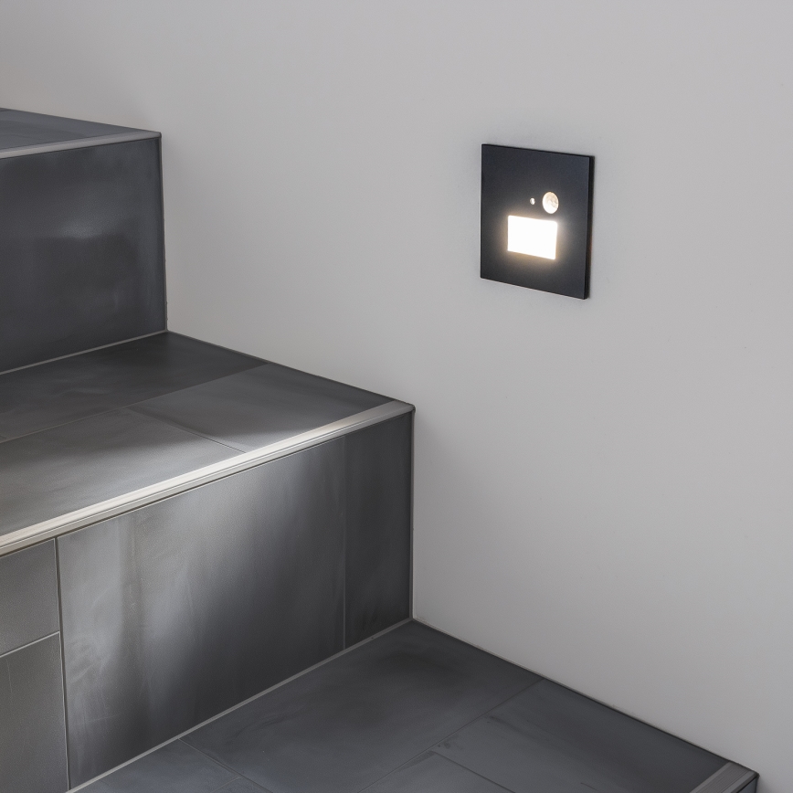 LED Світильник для сходів з датчиком руху LED/1,5W/230V 3000K/4000K/6500K