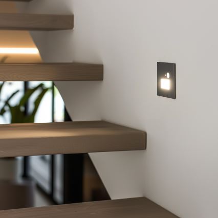 LED Світильник для сходів з датчиком руху LED/1,5W/230V 3000K/4000K/6500K