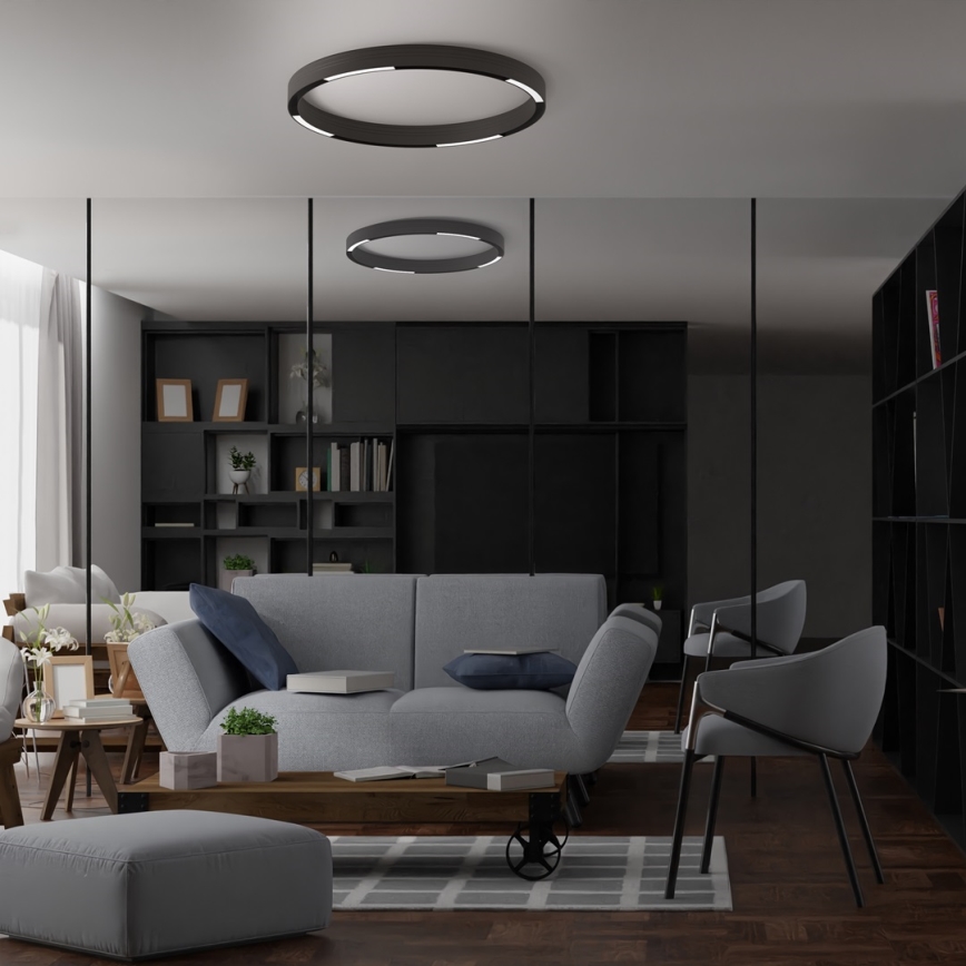 LED світильник для трекової системи MAGNETIC TRACK LED/10W/48V 3000K чорний