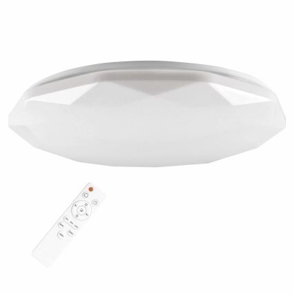 LED світильник для ванної з регулюванням яскравості GALAXY LED/72W/230V діаметр 49 cm 3000-6000K IP44 + пульт дистанційного керування