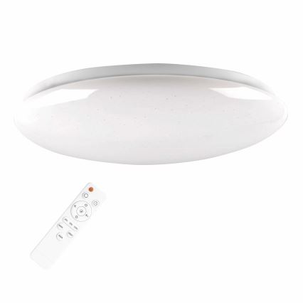 LED світильник для ванної з регулюванням яскравості PIRIUS LED/48W/230V діаметр 38 см 3000-6000K IP44 + пульт дистанційного керування