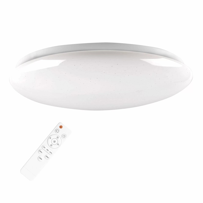 LED світильник для ванної з регулюванням яскравості PIRIUS LED/48W/230V діаметр 38 см 3000-6000K IP44 + пульт дистанційного керування
