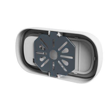 LED Настінний світильник для ванної кімнати PASTILO LED/10W/230V 2700/4000/6000K IK10 IP54 білий овальний