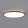 LED Світильник для ванної кімнати з датчиком руху та освітленості NIVERA LED/12W/230V IP54 3000/4000/6000K діаметр 22,5 см чорний + пульт дистанційного керування