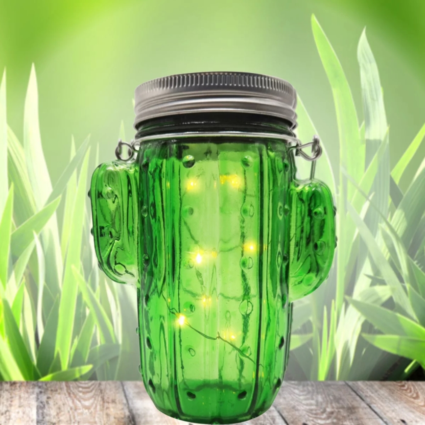 LED Світильник на сонячній батареї CACTUS LED/1,2V IP44