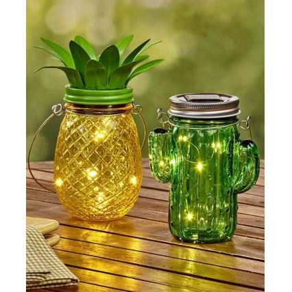 LED Світильник на сонячній батареї CACTUS LED/1,2V IP44
