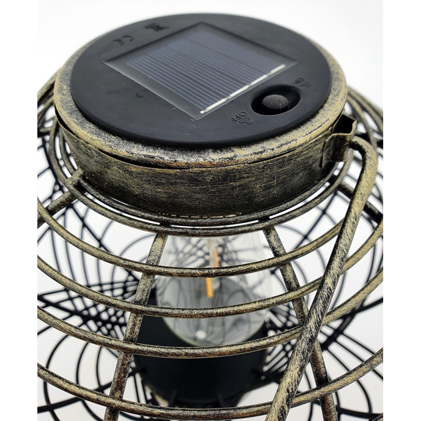 LED світильник на сонячній батареї LUISA 1xE27/1.2V IP44