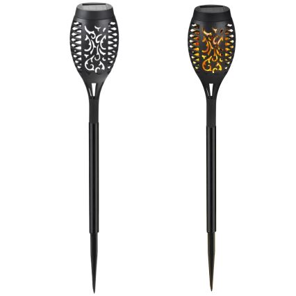 LED світильник на сонячній батареї з датчиком FUEGO LED/1,2V IP44