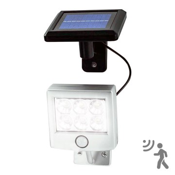 LED Світильник на сонячній батареї з датчиком LED/3xAA IP44