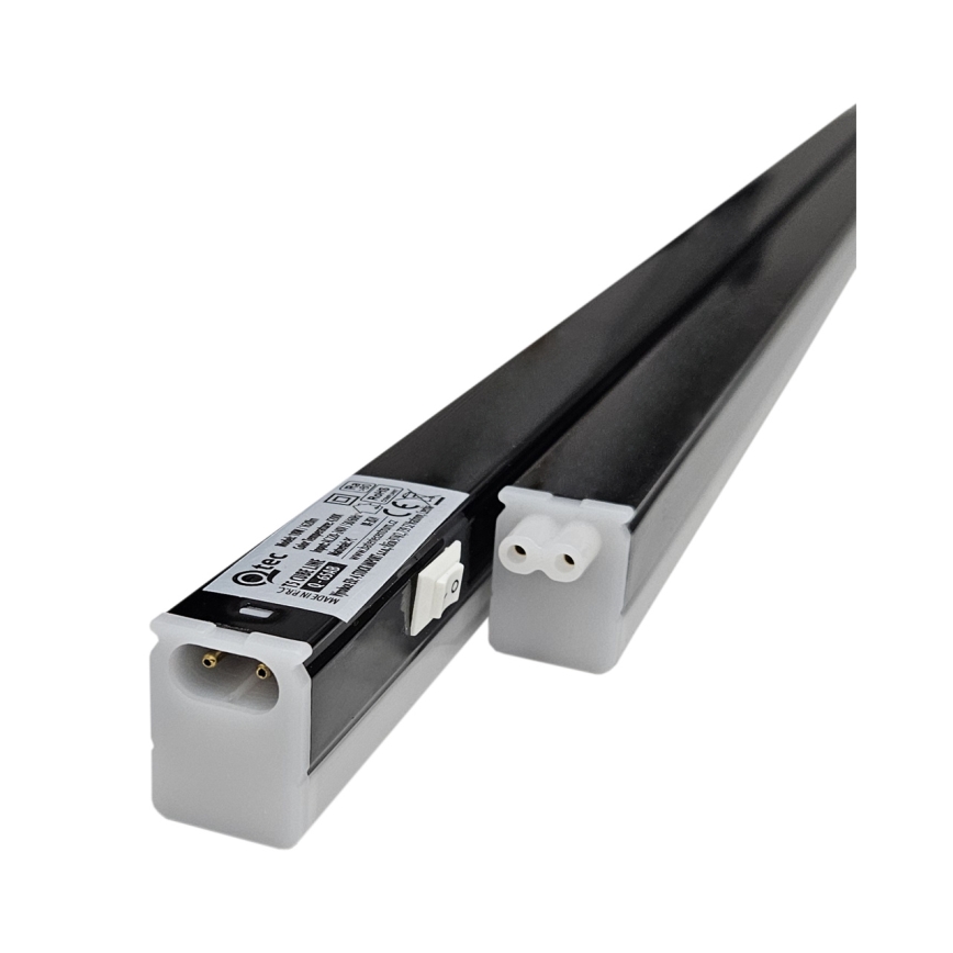 LED світильник під шафу TUBE LED/18W/230V 120 cm чорний