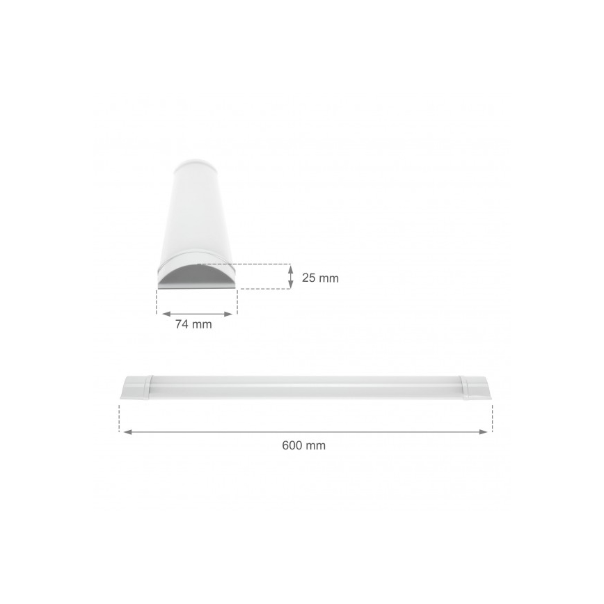 LED світильник під шафу VIGA LED/14W/230V 6000K білий