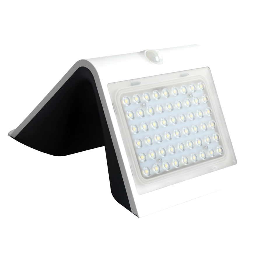 LED Світильник з датчиком руху та датчиком освітленості на сонячній батареї LED/3,2W/2000 mAh 3,7V IP65