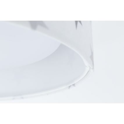 Стельовий LED світильник з регулюванням яскравості SMART GALAXY KIDS LED/24W/230V 3000-6500K зірочки білий/сірий/блакитний + дистанційне керування