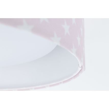 Стельовий LED світильник з регулюванням яскравості SMART GALAXY KIDS LED/24W/230V 3000-6500K зірочки рожевий/білий + дистанційне керування