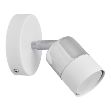 LED Світлодіодний настінний точковий світильник TUBSSON 1xGU10/4,8W/230V білий/глянцевий хром