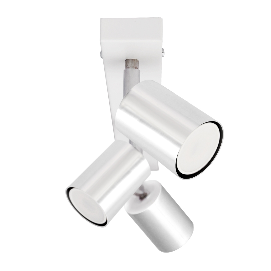 LED Світлодіодний точковий світильник TUNE 3xGU10/4,8W/230V матовий хром/білий