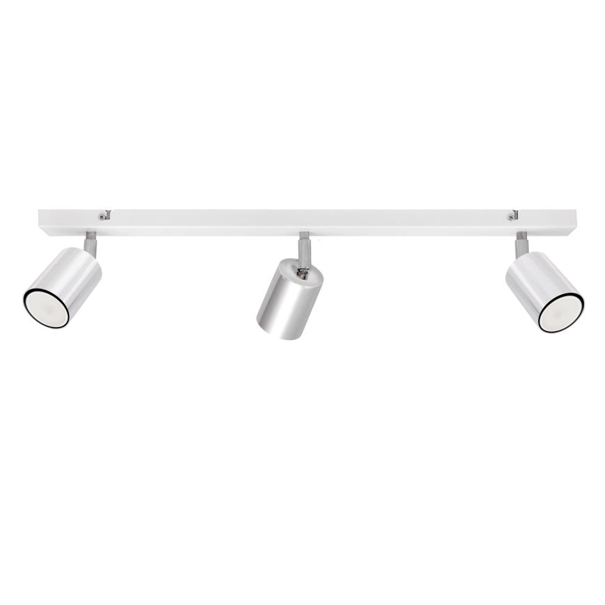 LED Світлодіодний точковий світильник TUNE 3xGU10/4,8W/230V матовий хром/білий