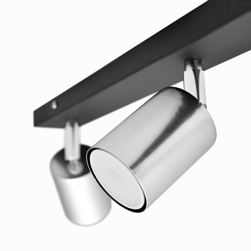 LED Світлодіодний точковий світильник TUNE 3xGU10/4,8W/230V матовий хром/чорний