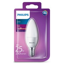 LED свічка Philips E14/4W/230V 2700K