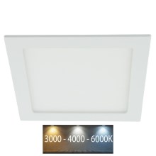 LED світильник вмонтований до підвісної стелі для ванної LED/18W/230V з перемикачем колірної температури IP44