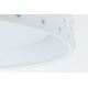 Стельовий LED світильник з регулюванням яскравості SMART GALAXY KIDS LED/24W/230V 3000-6500K зірочки білий/бірюзовий + дистанційне керування