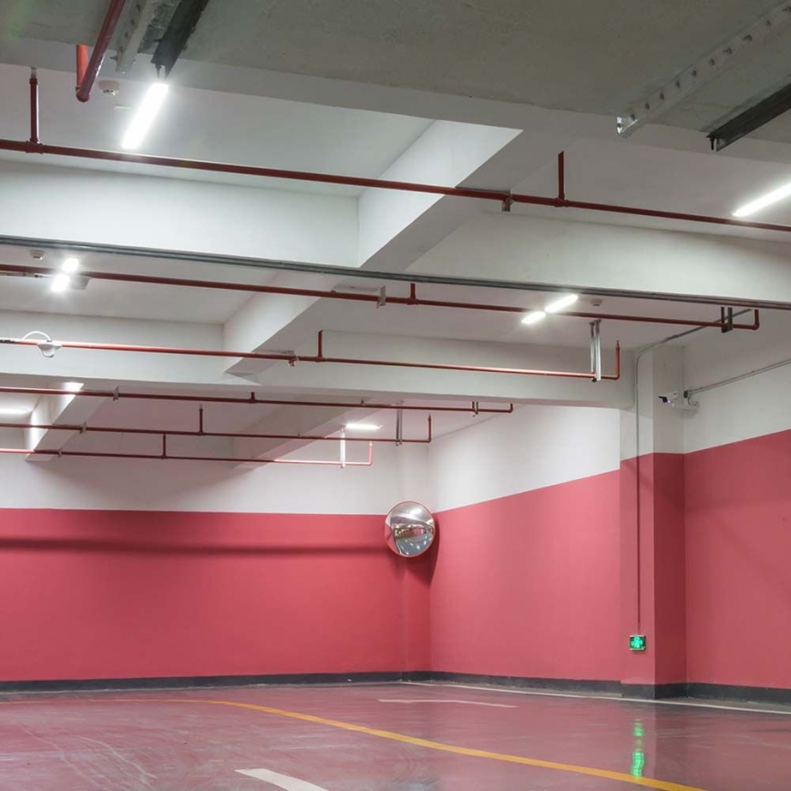 Технический LED-светильник с датчиком движения и датчиком сумерек LED/48W/230V IP65 6500K 150 см