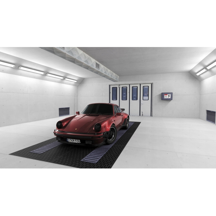 LED технічний люмінесцентний світильник T8 1xG13/20 Вт/230 В 4000 К 120 см IP65 білий