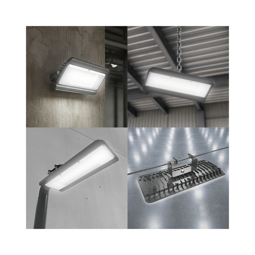 LED технічний світильник 4 в 1 MULTILUXO LED/200W/230V 4000K IP65 42 см