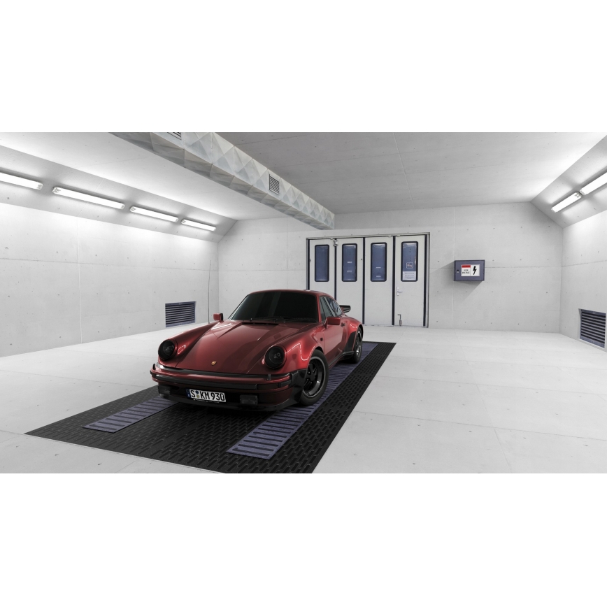 LED технічний світильник T8, 2× G13, 20 Вт, 230 В, 6500 К, 120 см, IP65, білий