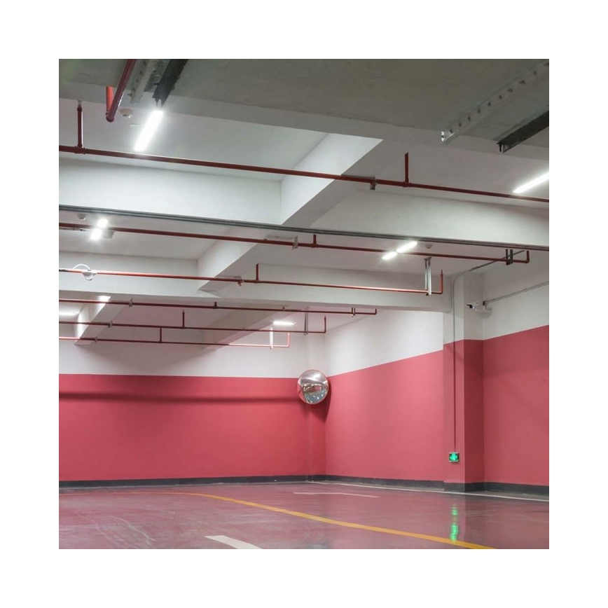 LED технічний лінійний світильник з аварійним модулем LED/48W/230V 6500K IP65 2200 mAh 150 cm