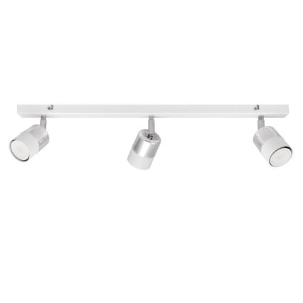 LED Точковий LED світильник TUBSSON 3xGU10/4,8W/230V білий/глянцевий хром