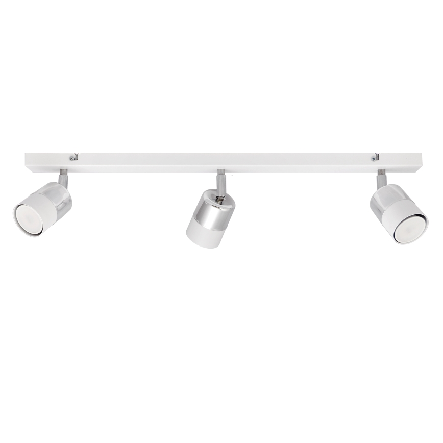 LED Точковий LED світильник TUBSSON 3xGU10/4,8W/230V білий/глянцевий хром