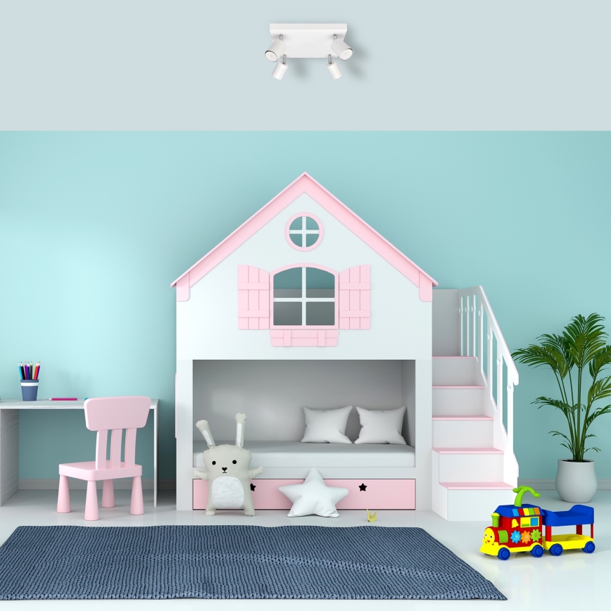 LED Точковий LED світильник TUNE 4xGU10/4,8W/230V білий