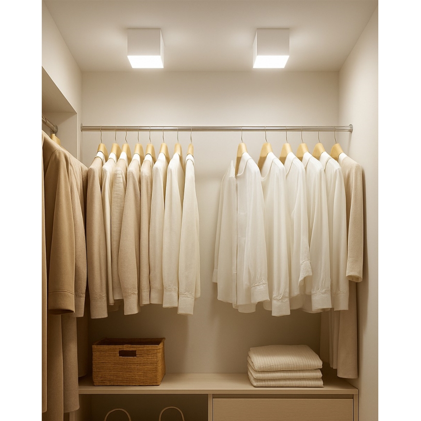 LED точковий світильник LED/5W/230V 3000/4000/6400K 7,5x7,5 см білий