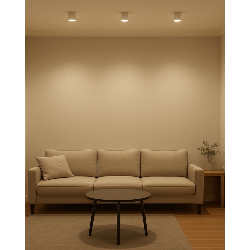 LED точковий світильник LED/5W/230V 3000/4000/6400K діам. 7,5 см білий